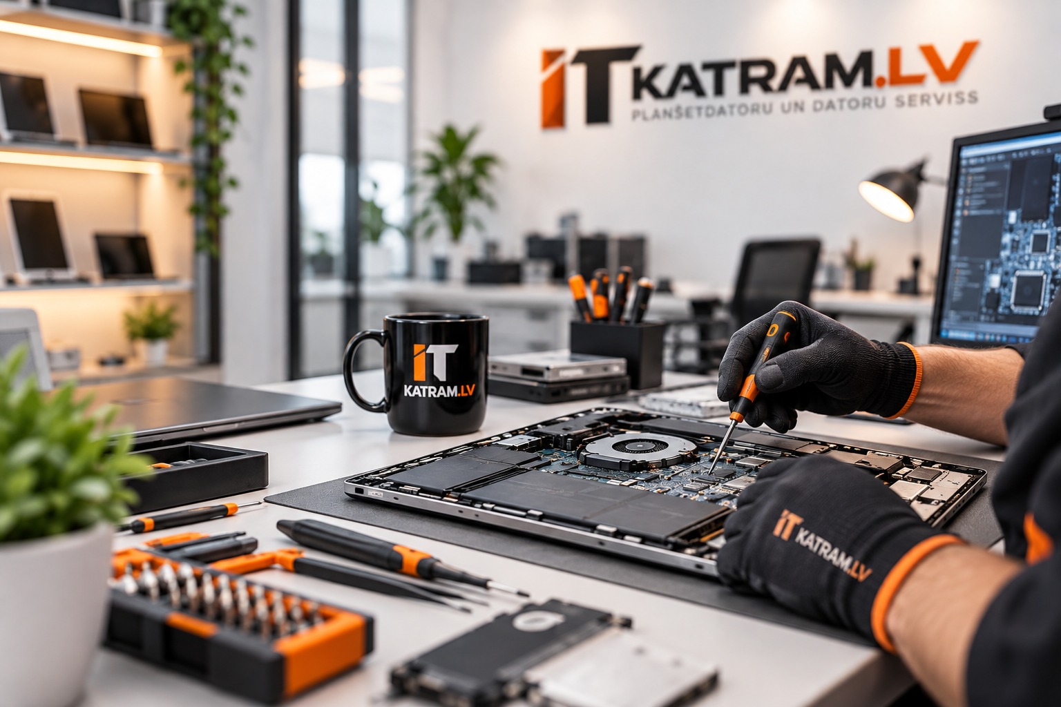 IT KATRAM datoru serviss Rīgā