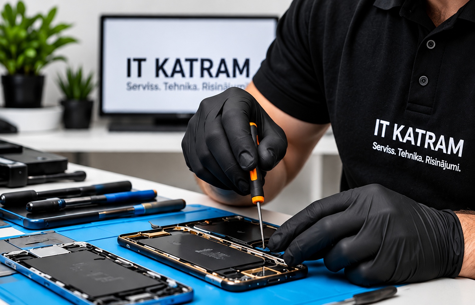 Telefonu remonts IT KATRAM servisā